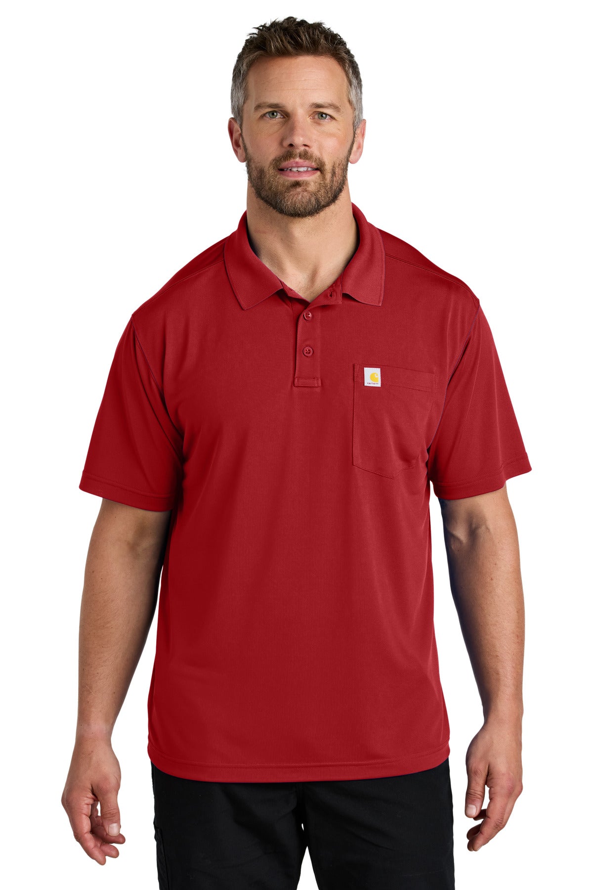 Carhartt Men's Force Snag-Resistant Pocket Polo CT106880