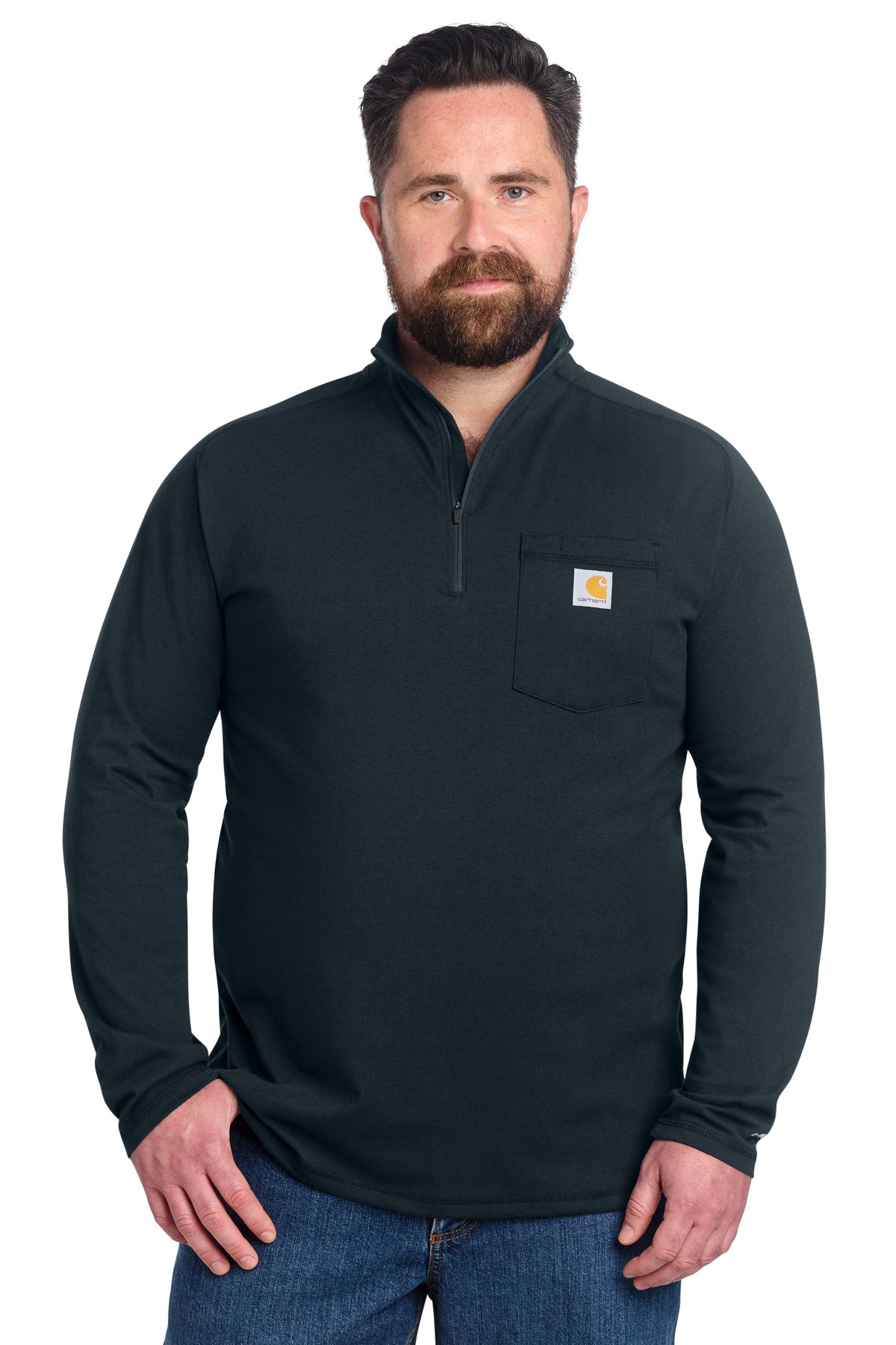Carhartt Men's Force 1/4-Zip Long Sleeve T-Shirt CT106660