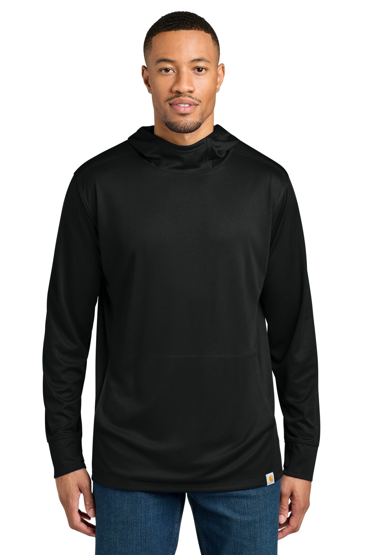Carhartt Men's Force Sun Defender Long Sleeve Hooded T-Shirt CT106923