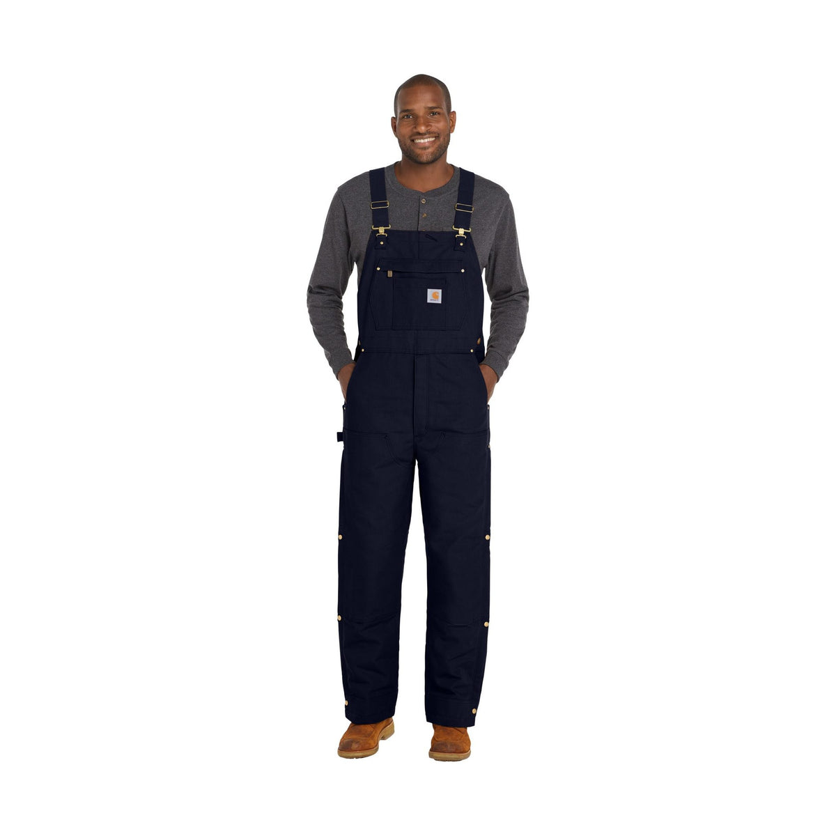 Carhartt Short Firm Duck Insulated Bib Overalls CTS106672