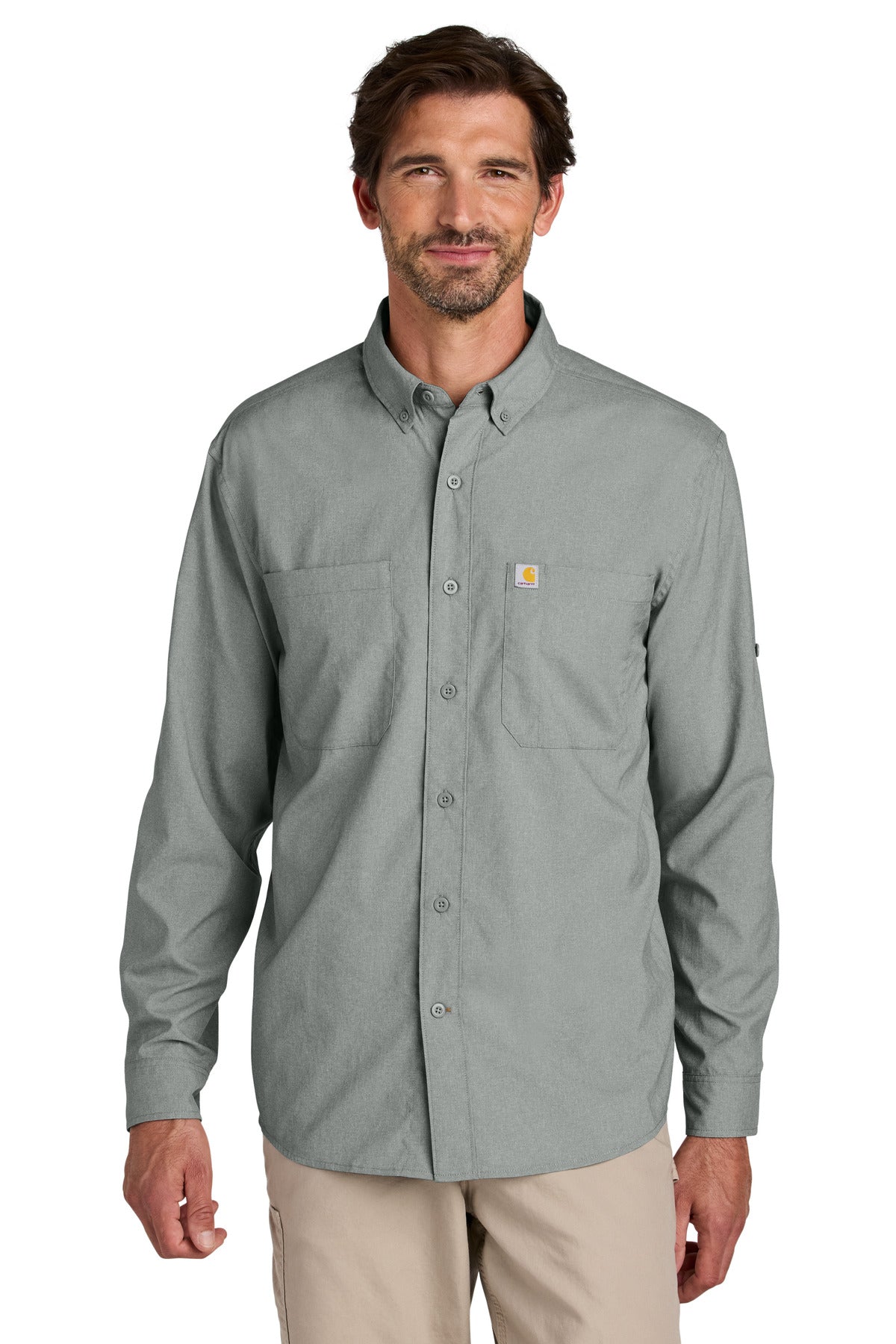 Carhartt Men's Force Sun Defender Long Sleeve Shirt CT107106