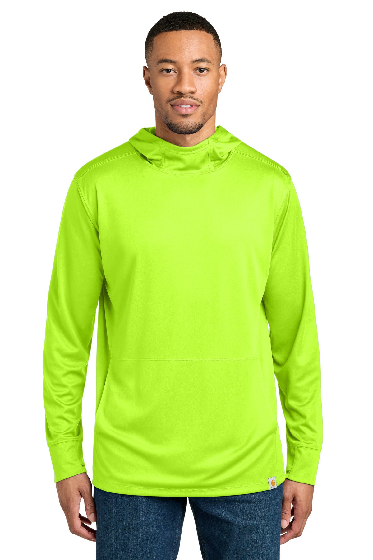 Carhartt Men's Force Sun Defender Long Sleeve Hooded T-Shirt CT106923