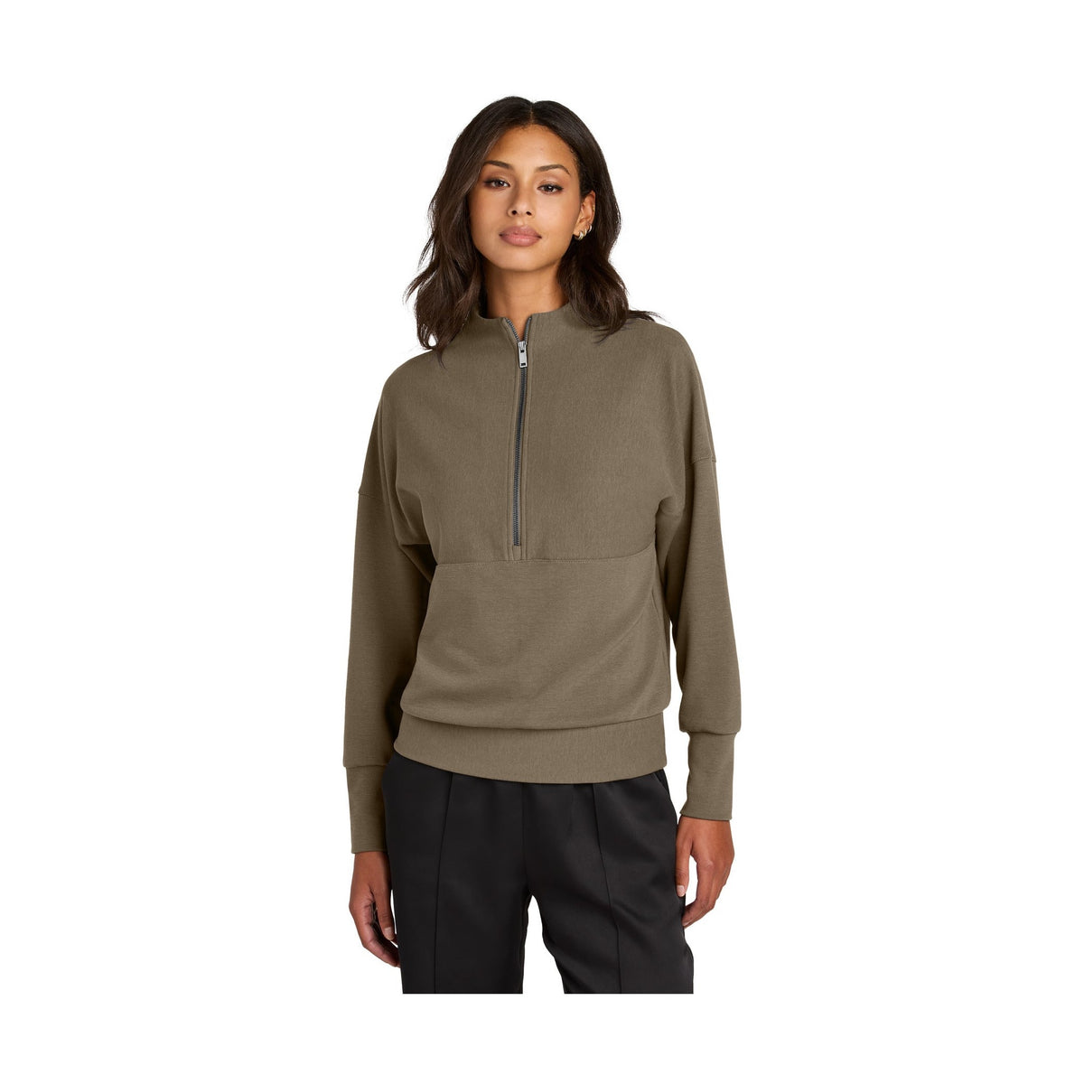 Mercer+Mettle Women's Linear Texture 1/4-Zip MM3041