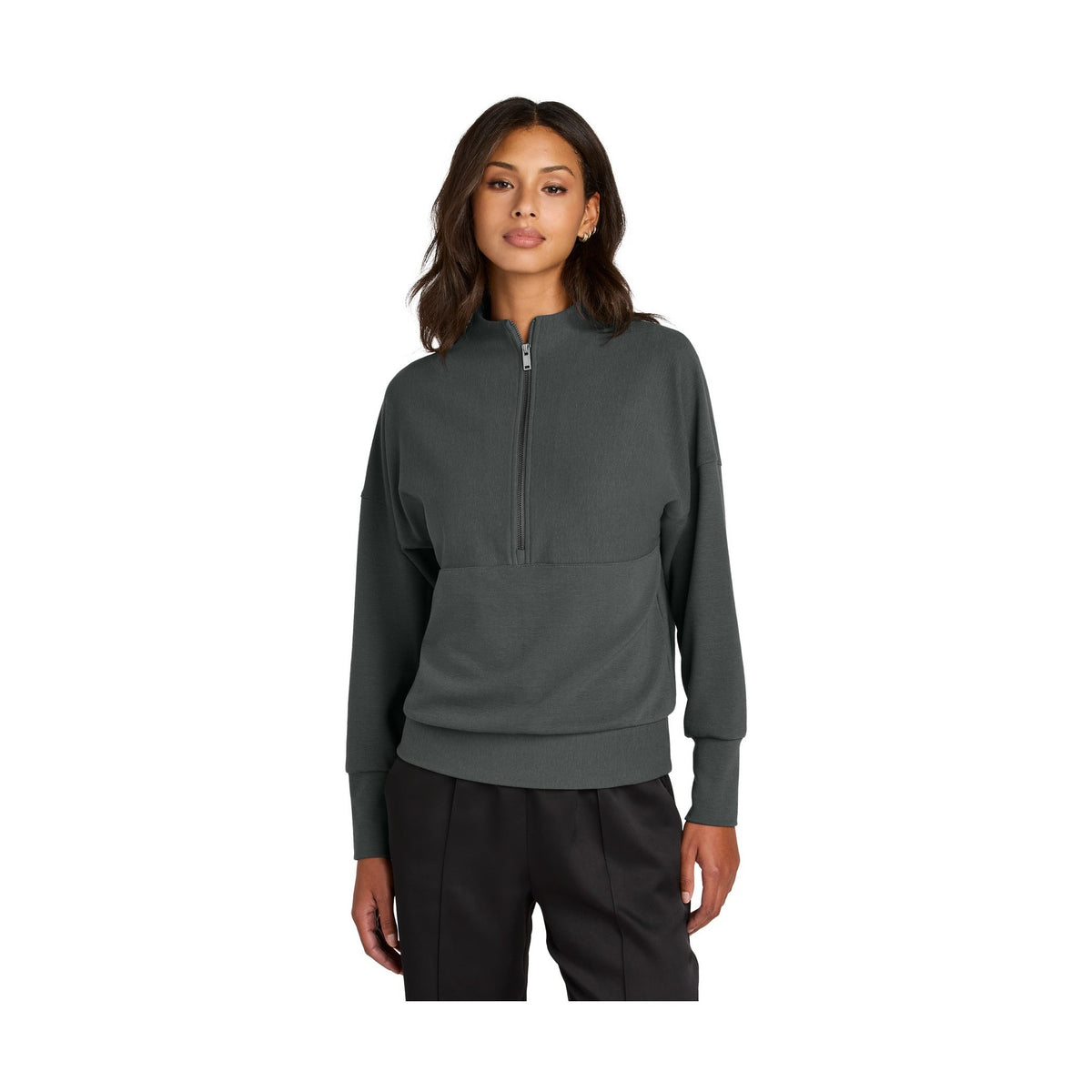 Mercer+Mettle Women's Linear Texture 1/4-Zip MM3041