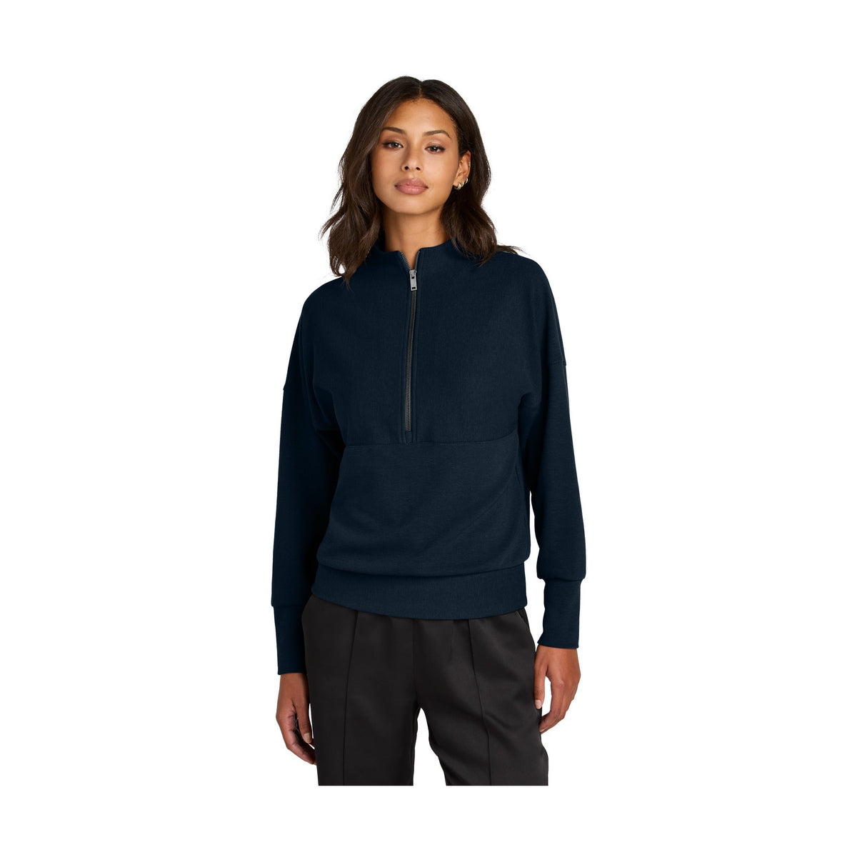 Mercer+Mettle Women's Linear Texture 1/4-Zip MM3041