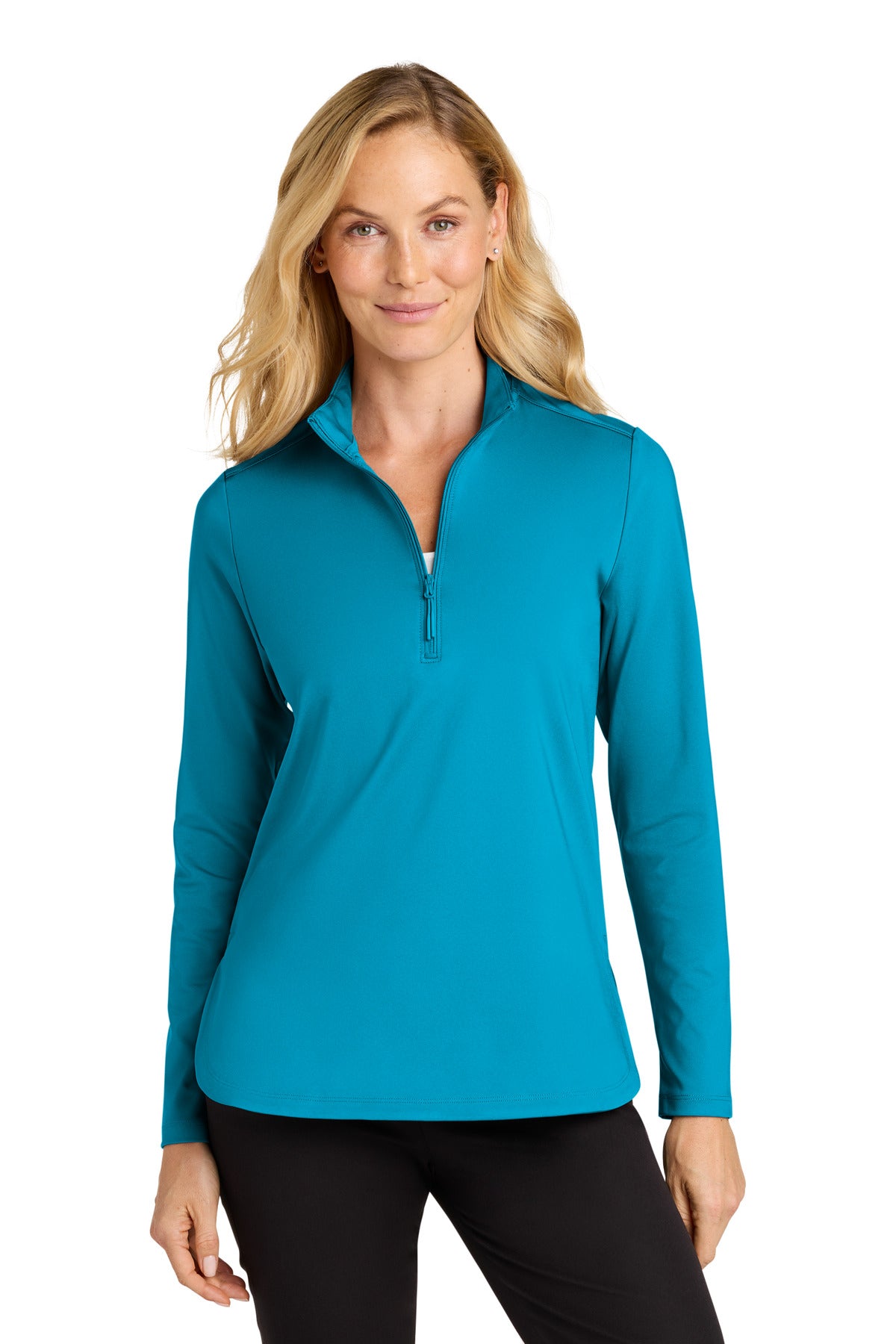Port Authority Women's C-FREE Double Knit 1/4-Zip LK880