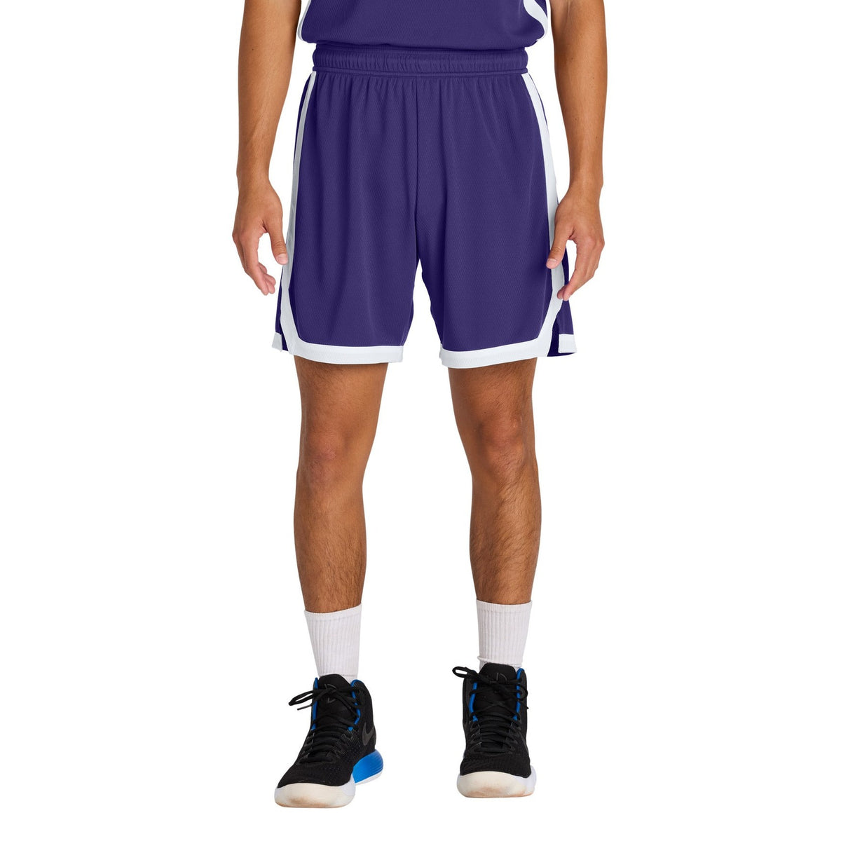 Sport-Tek Men's Rival Basketball 7"Short ST901