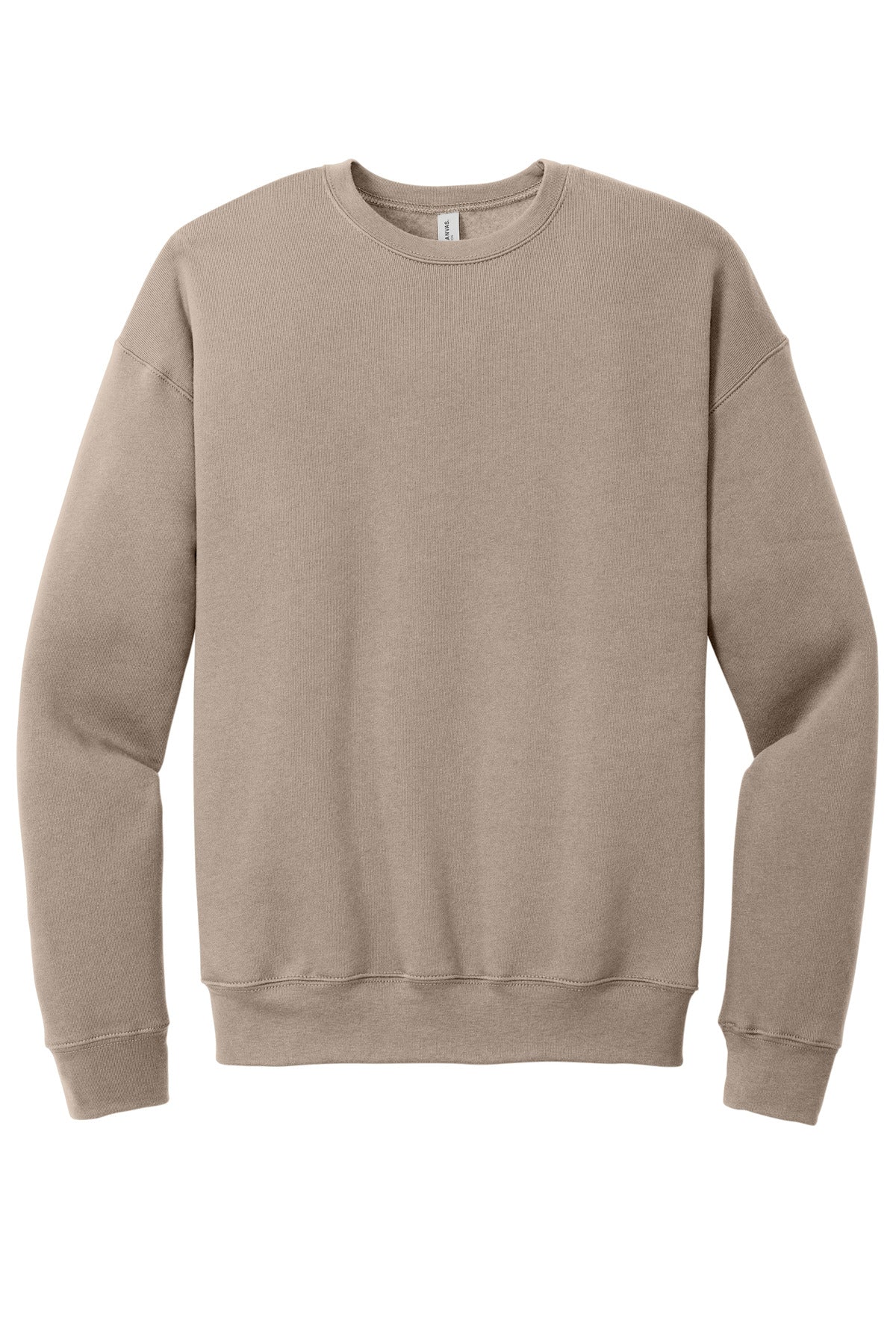 BELLA + CANVAS Men's Sponge Fleece Drop Shoulder Crewneck Sweatshirt Mens Apparel Sweatshirts & Fleece