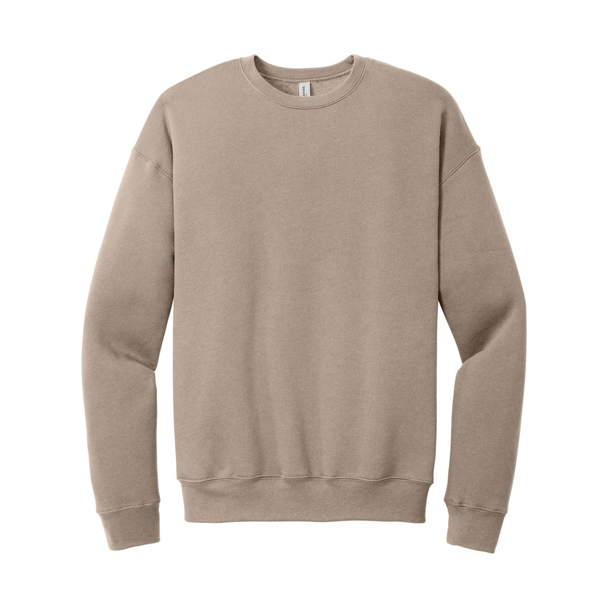 BELLA + CANVAS Men's Sponge Fleece Drop Shoulder Crewneck Sweatshirt Mens Apparel Sweatshirts & Fleece