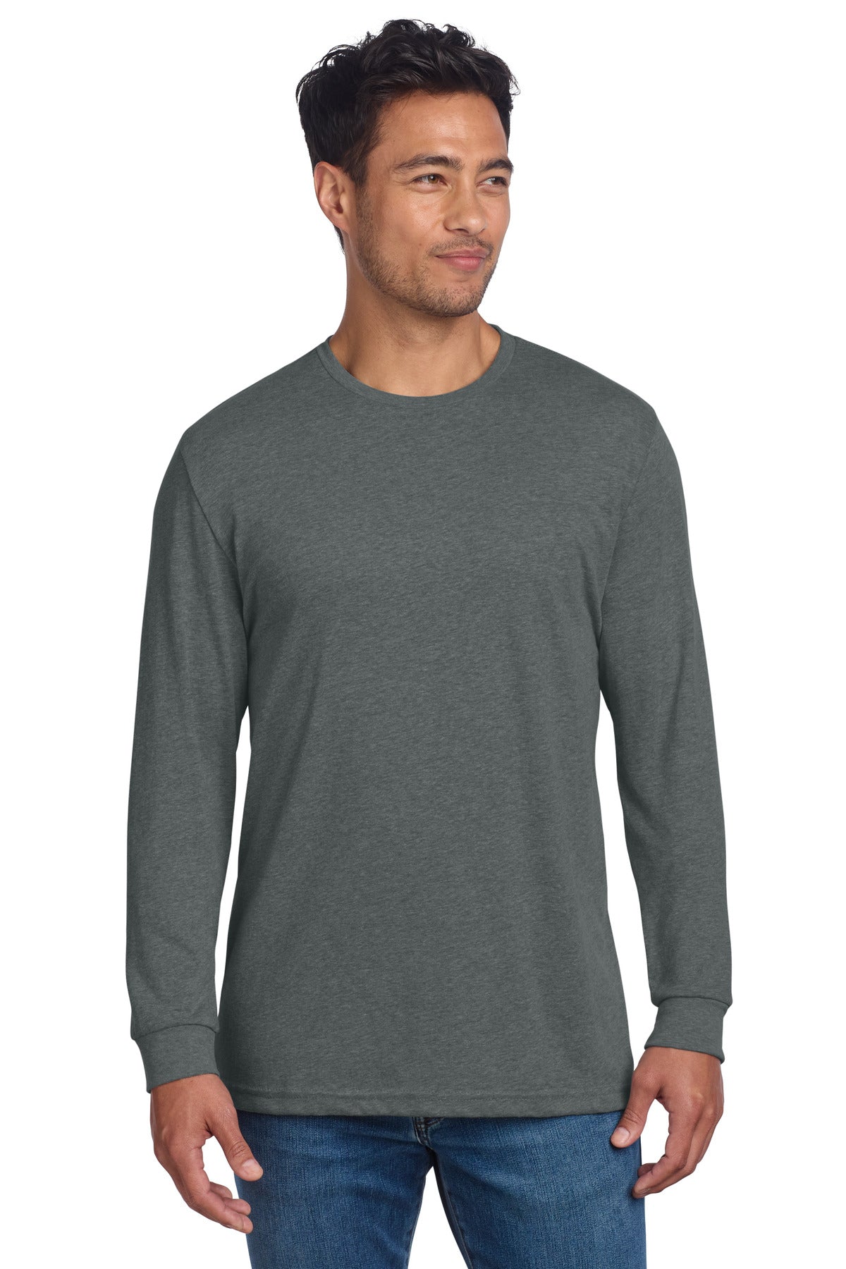 Next Level Apparel Men's CVC Long Sleeve Tee