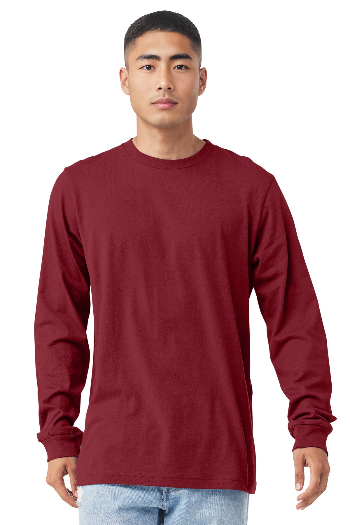 BELLA + CANVAS Men's Jersey Long Sleeve Tee