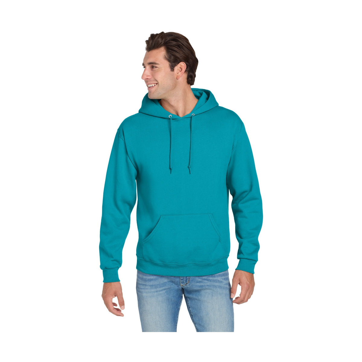 JERZEES Men's NuBlend Hooded Sweatshirt Mens Apparel Sweatshirts & Fleece