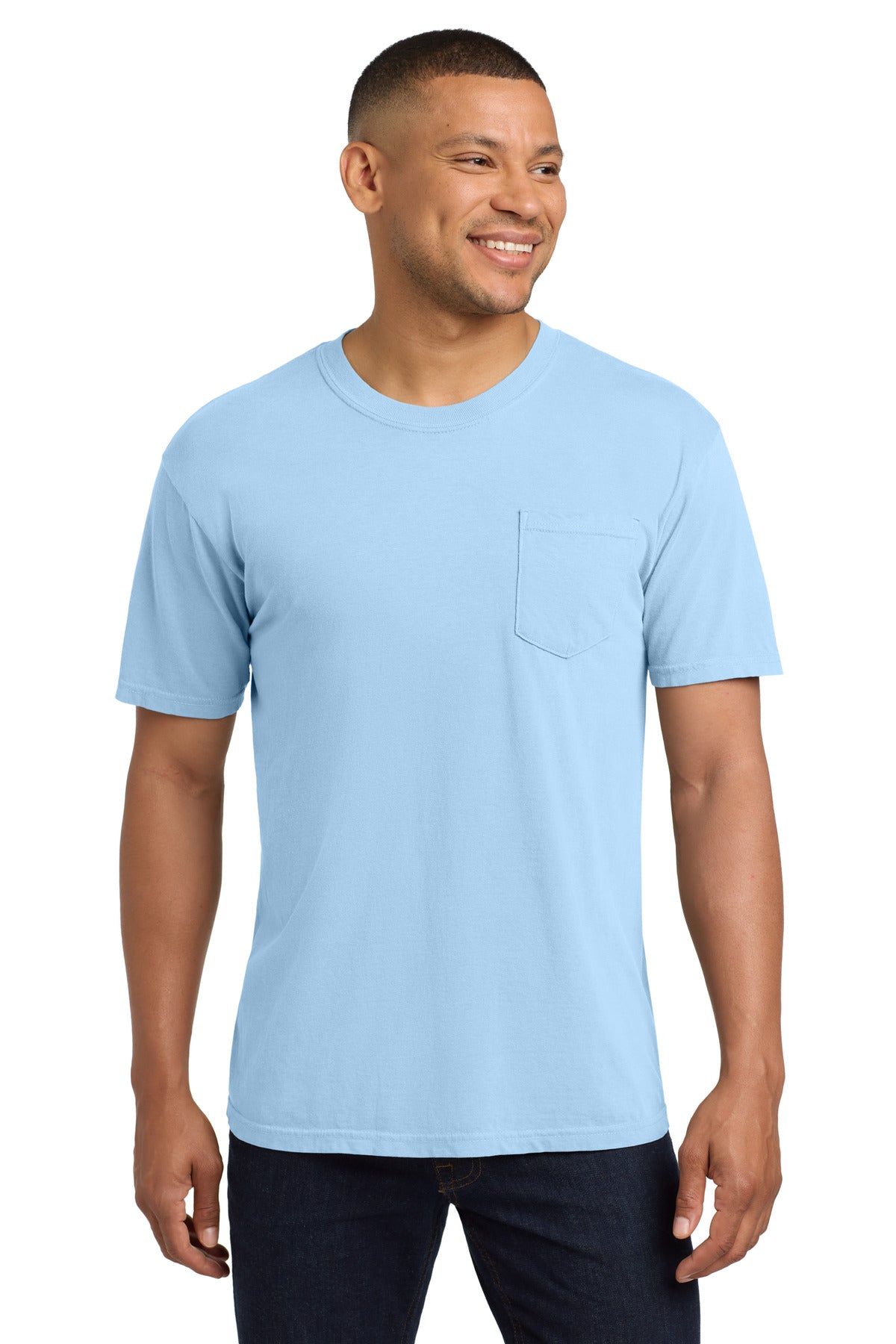 Comfort Colors Men's Heavyweight Ring Spun Pocket Tee