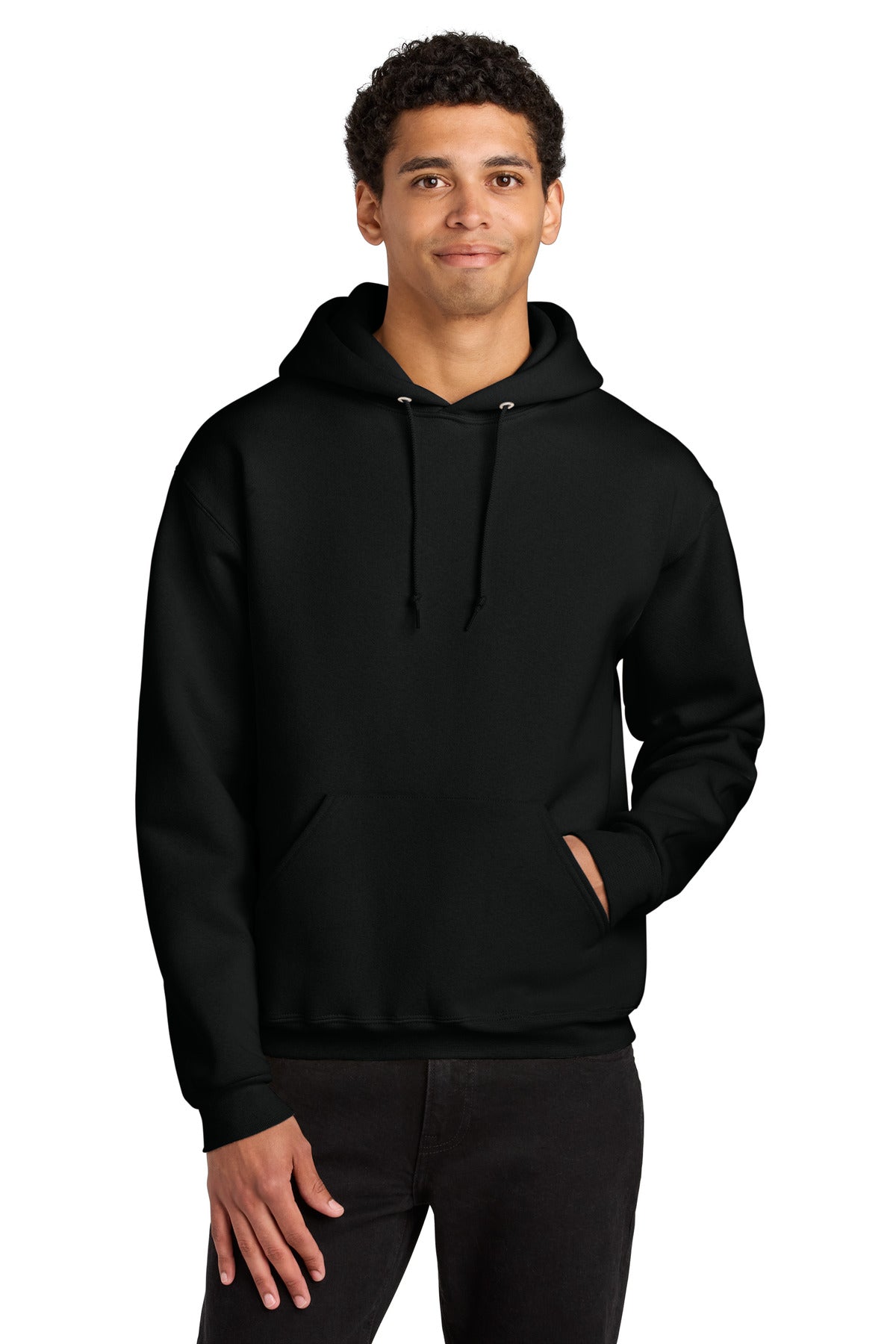 Jerzees Men's Rugged Hooded Sweatshirt H12M