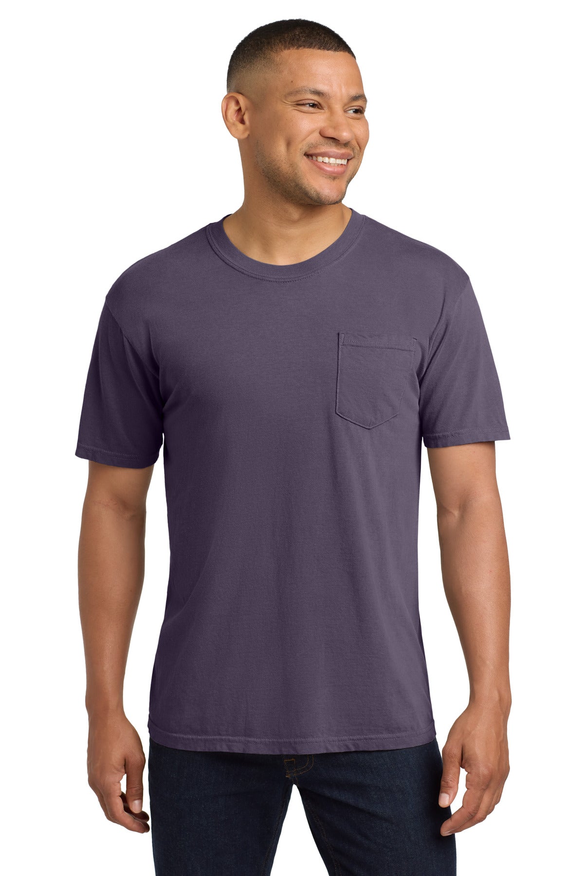 Comfort Colors Men's Heavyweight Ring Spun Pocket Tee