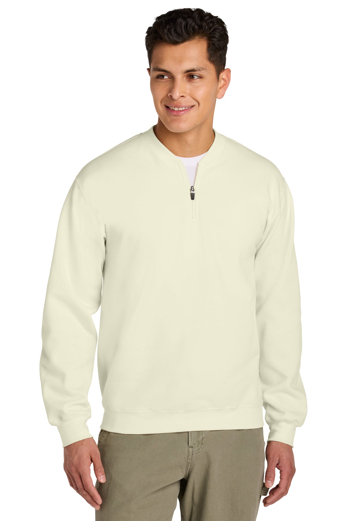 Gildan Men's Softstyle Midweight 1/4 Zip Sweatshirt