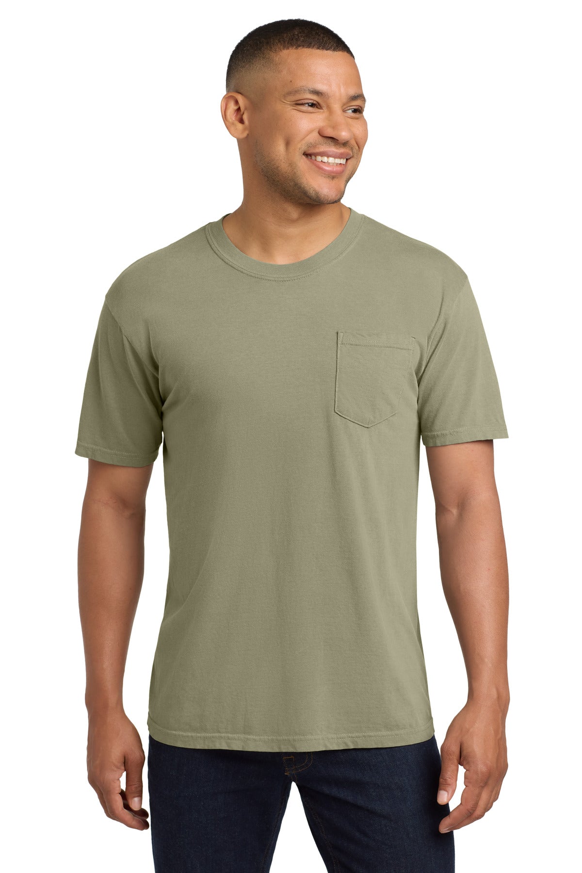 Comfort Colors Men's Heavyweight Ring Spun Pocket Tee