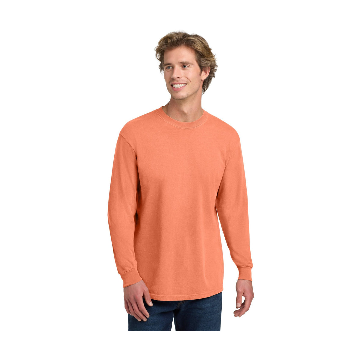 Comfort Colors Men's Heavyweight Ring Spun Long Sleeve Tee