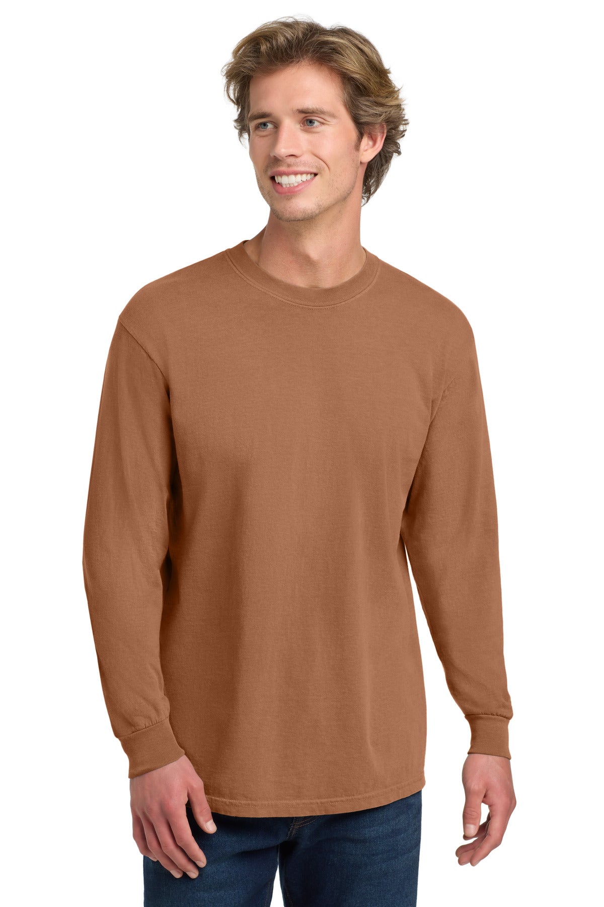 Comfort Colors Men's Heavyweight Ring Spun Long Sleeve Tee