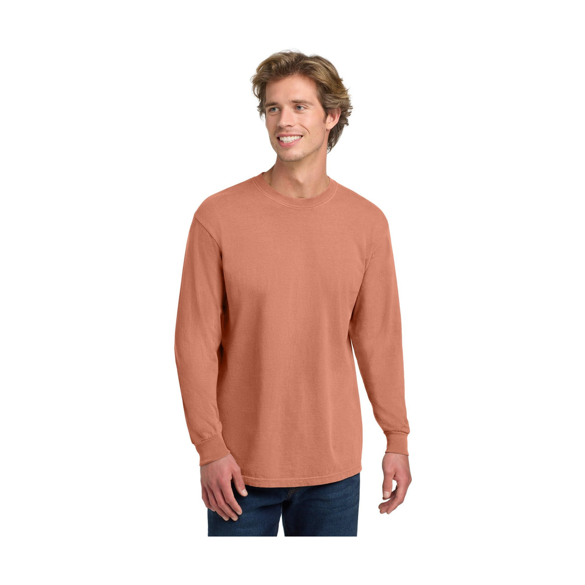 Comfort Colors Men's Heavyweight Ring Spun Long Sleeve Tee