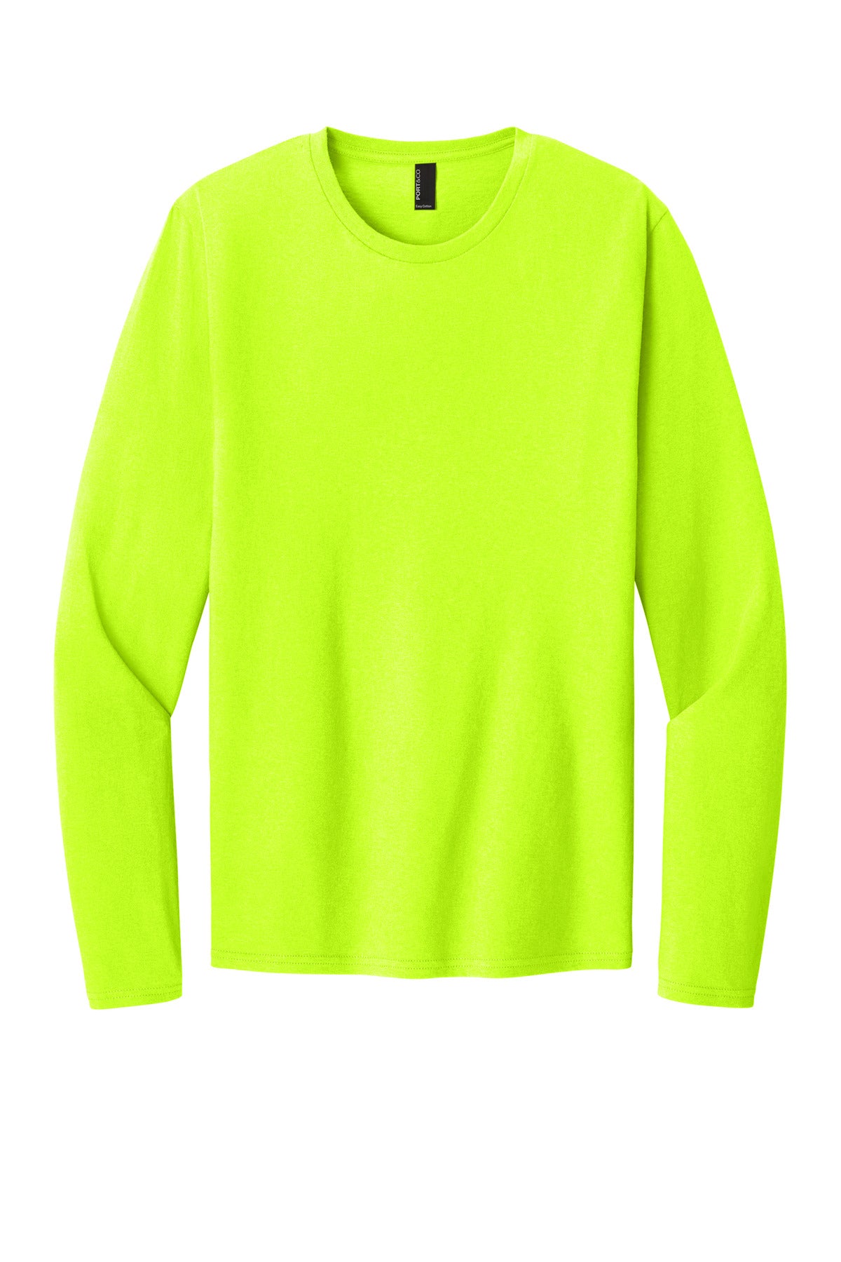 Port & Co Men's Easy Cotton Long Sleeve Tee PC43LS