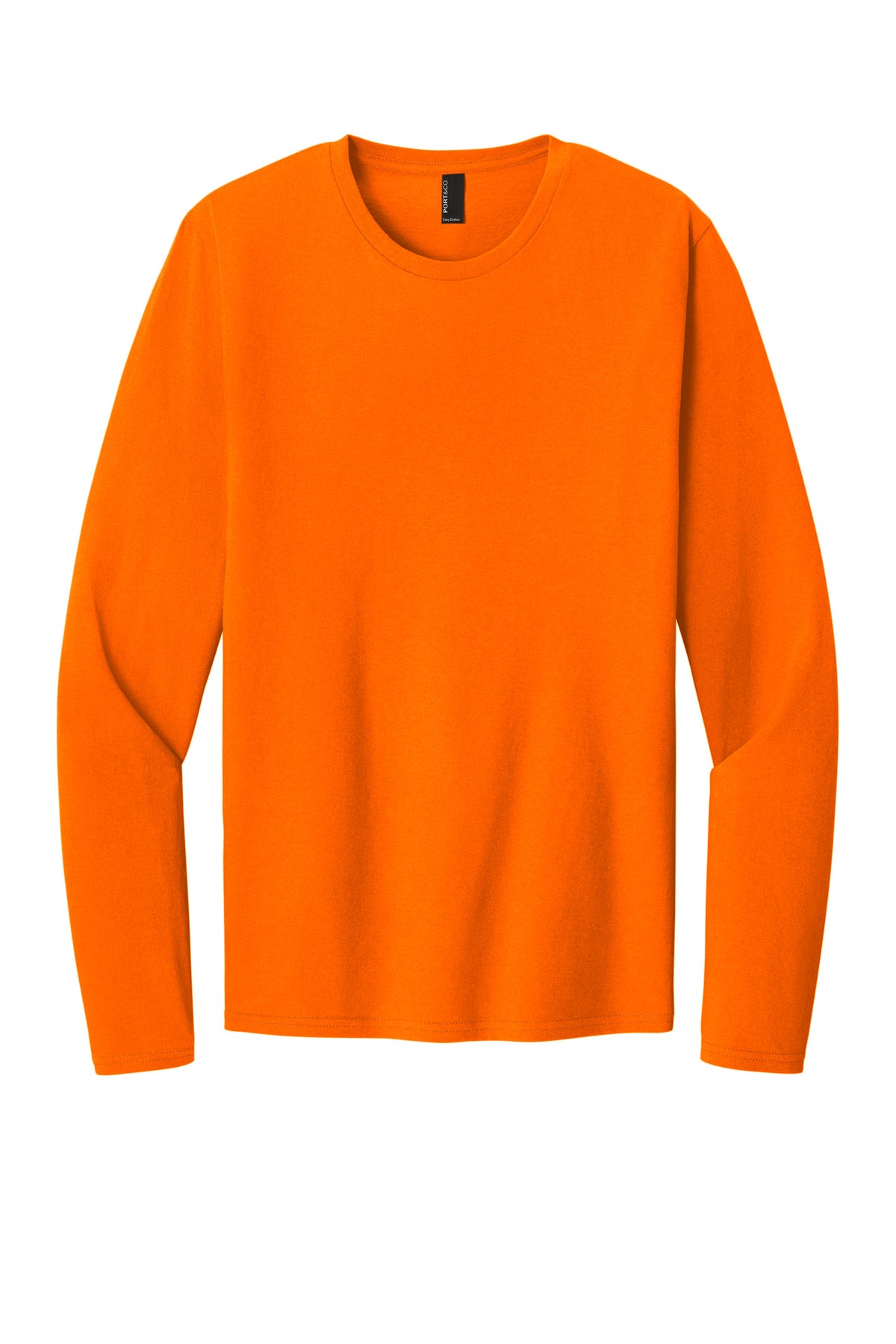 Port & Co Men's Easy Cotton Long Sleeve Tee PC43LS