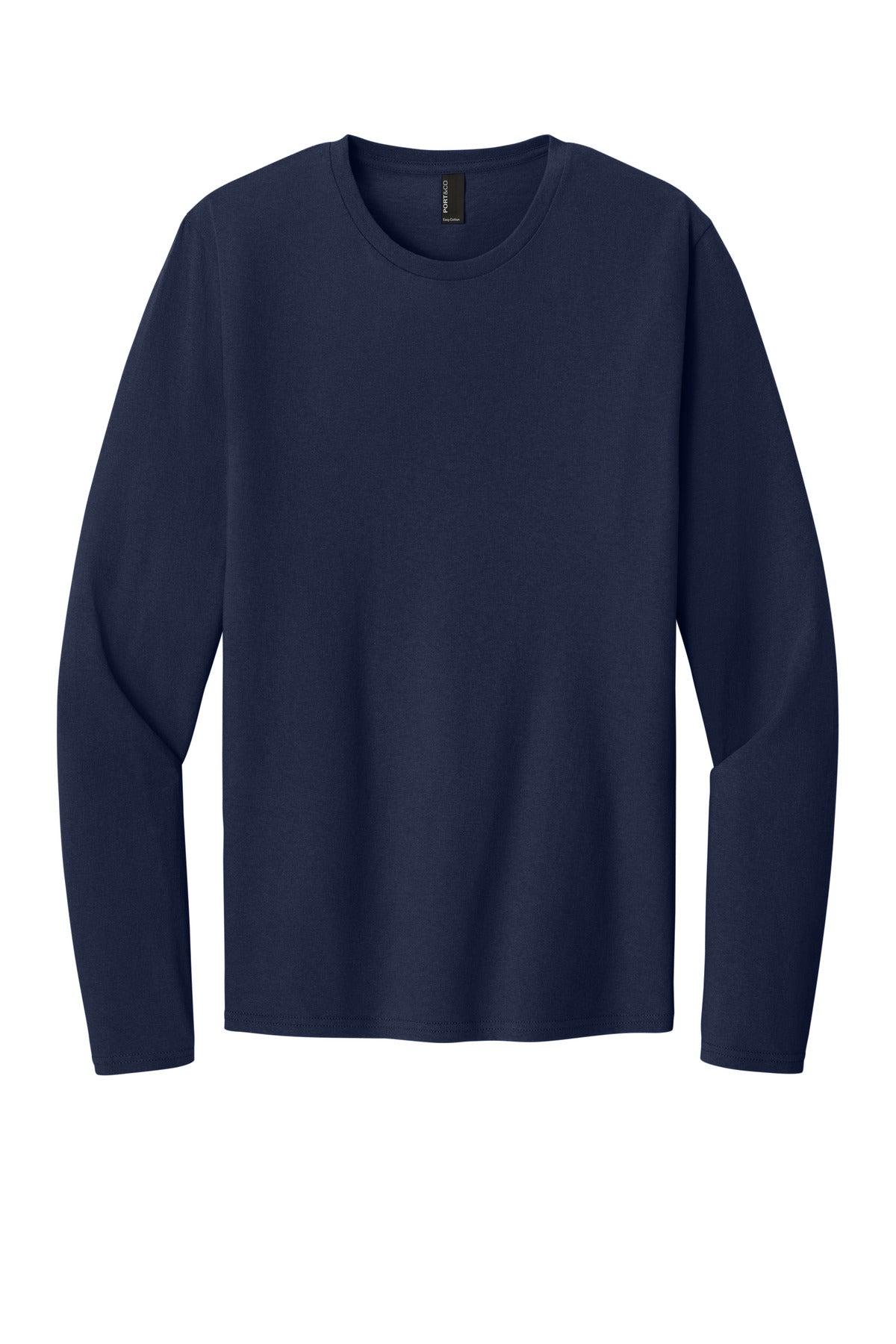 Port & Co Men's Easy Cotton Long Sleeve Tee PC43LS