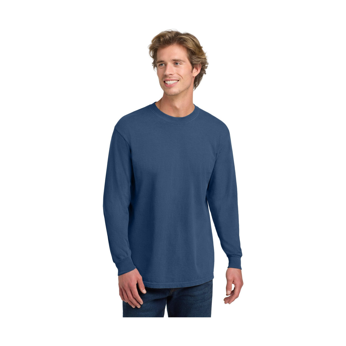 Comfort Colors Men's Heavyweight Ring Spun Long Sleeve Tee