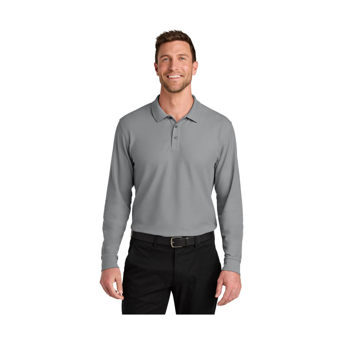 Port Authority Men's Wearever Signature Pique Long Sleeve Polo K200LS