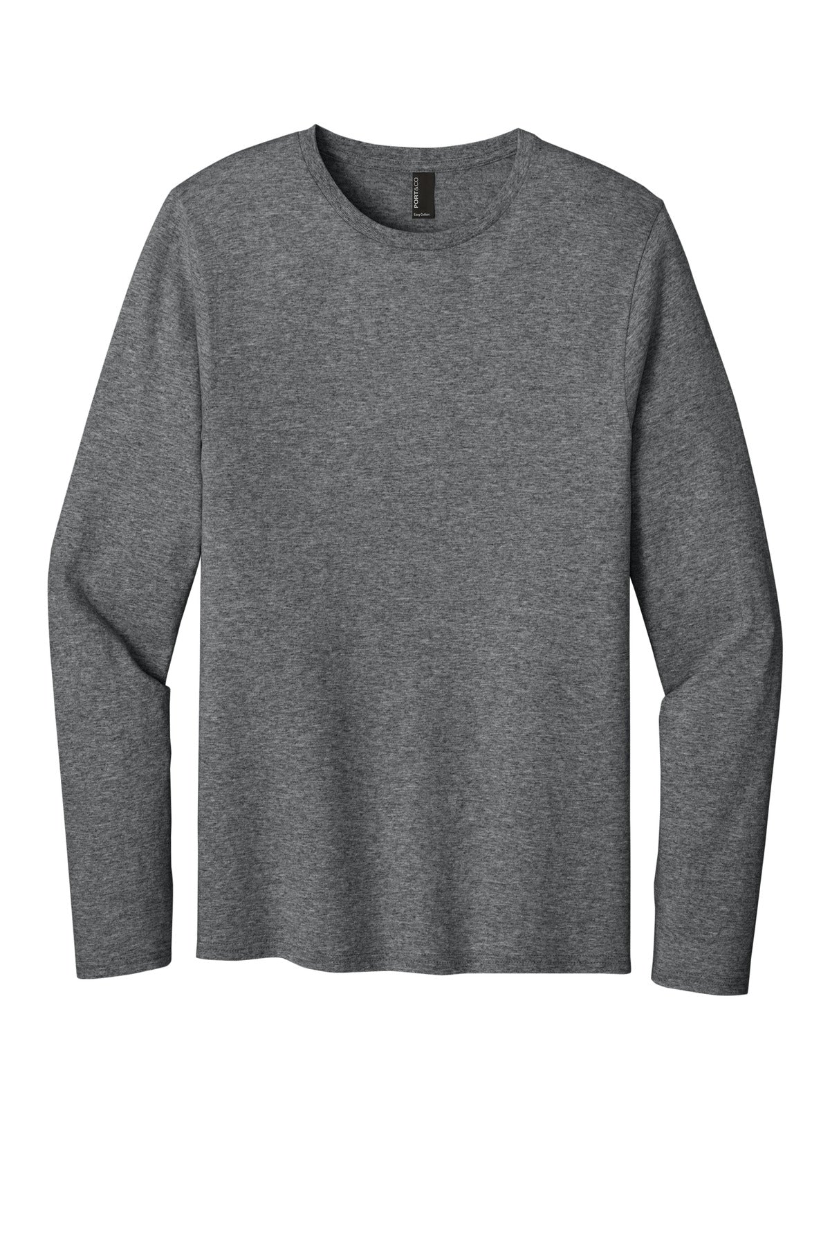 Port & Co Men's Easy Cotton Long Sleeve Tee PC43LS