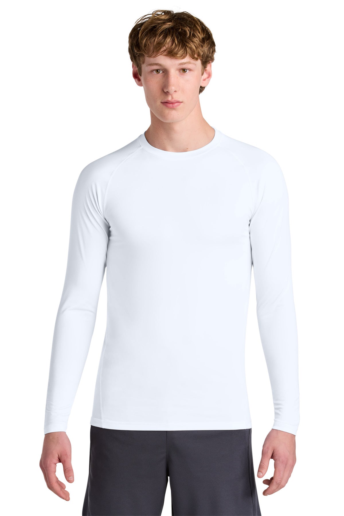 Sport-Tek Men's PosiCharge Compression Long Sleeve Tee ST120LS