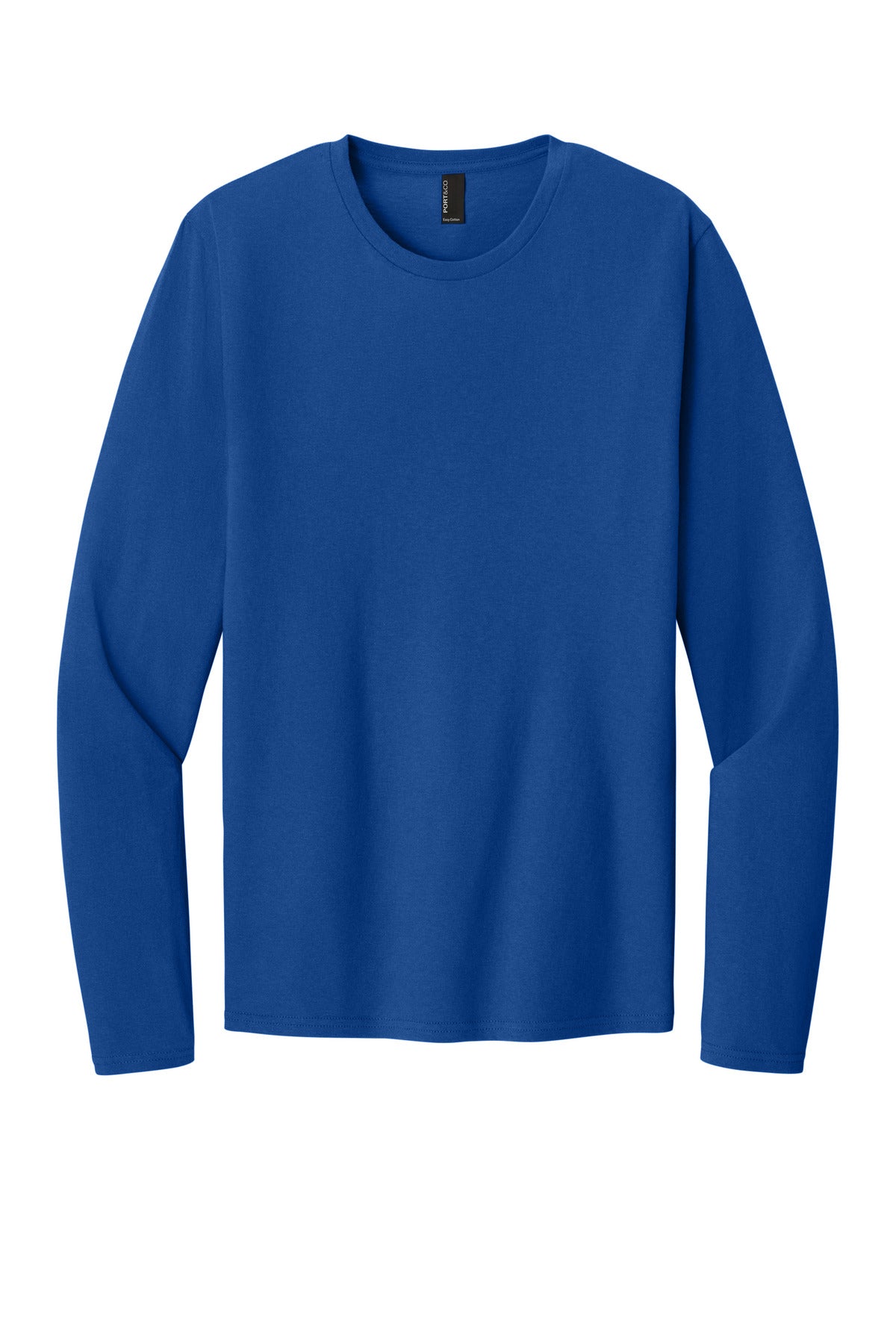 Port & Co Men's Easy Cotton Long Sleeve Tee PC43LS