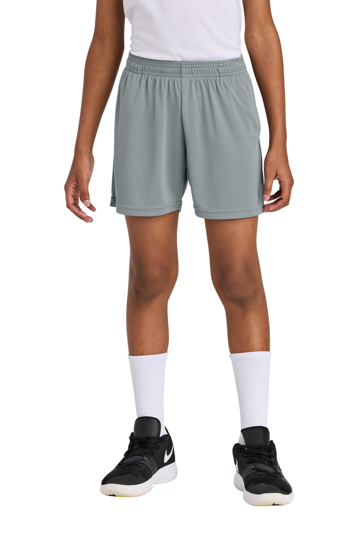 Sport-Tek Youth PosiCharge Competitor 5" Pocketed Short YST349P