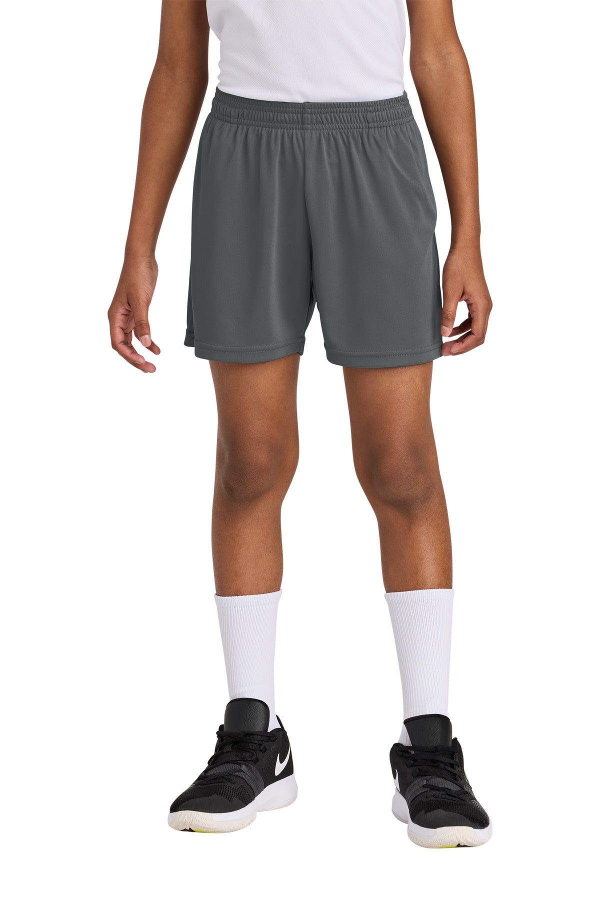 Sport-Tek Youth PosiCharge Competitor 5" Pocketed Short YST349P