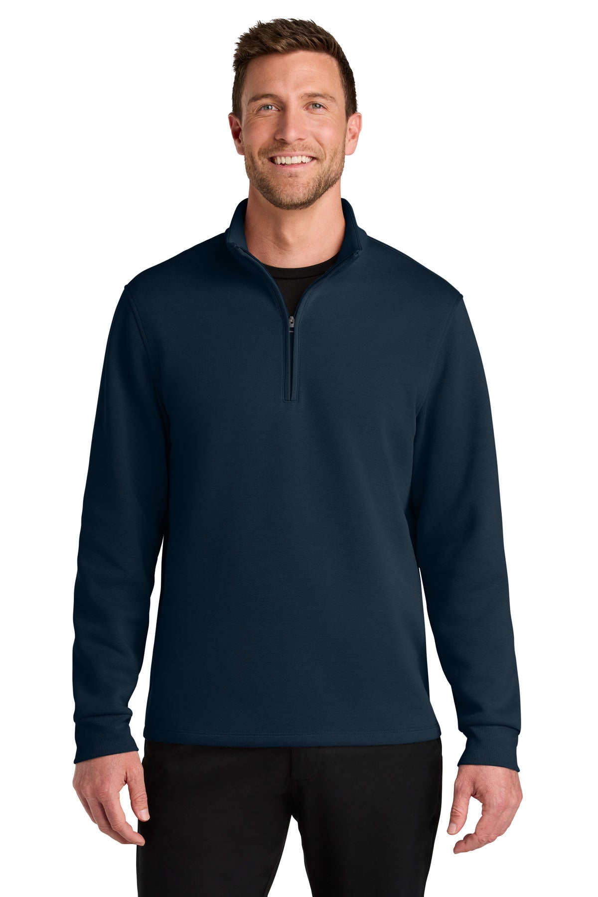 Port Authority Men's Wearever Signature Double Pique 1/4-Zip K210