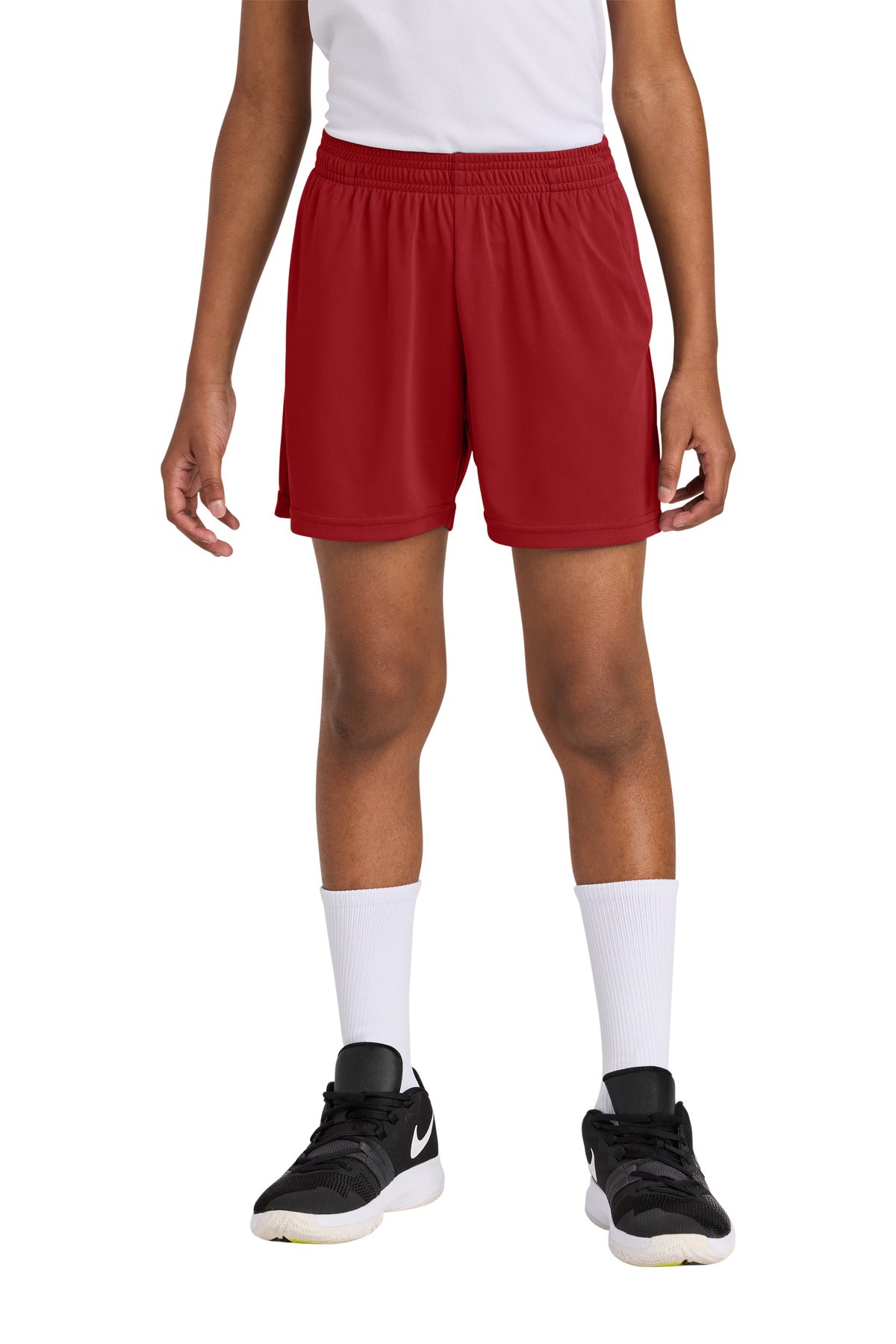 Sport-Tek Youth PosiCharge Competitor 5" Pocketed Short YST349P
