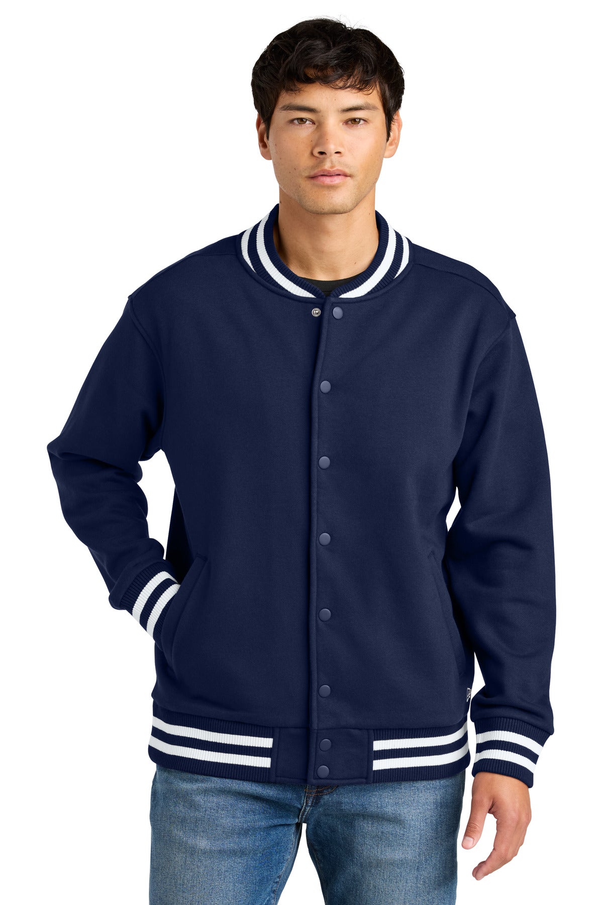 New Era Men's Varsity Heavyweight Fleece Jacket NEA560