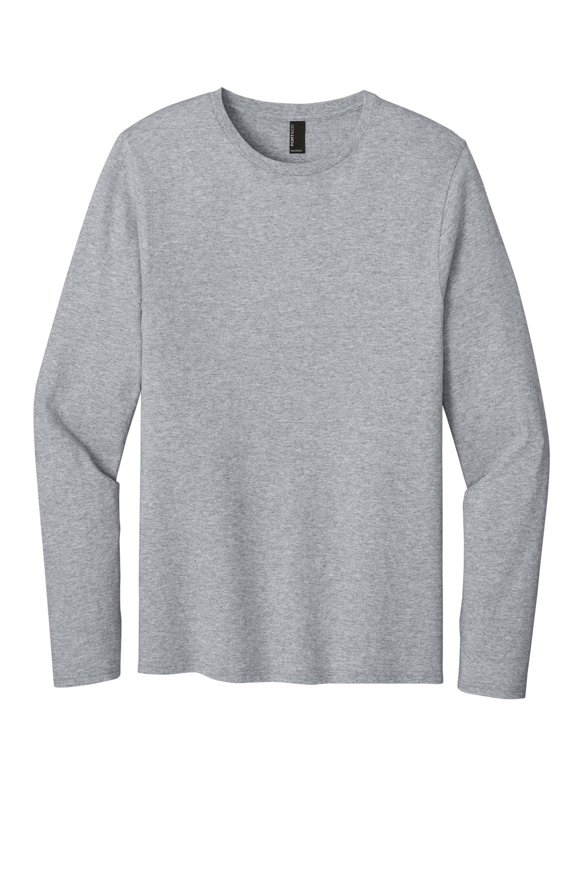 Port & Co Men's Easy Cotton Long Sleeve Tee PC43LS