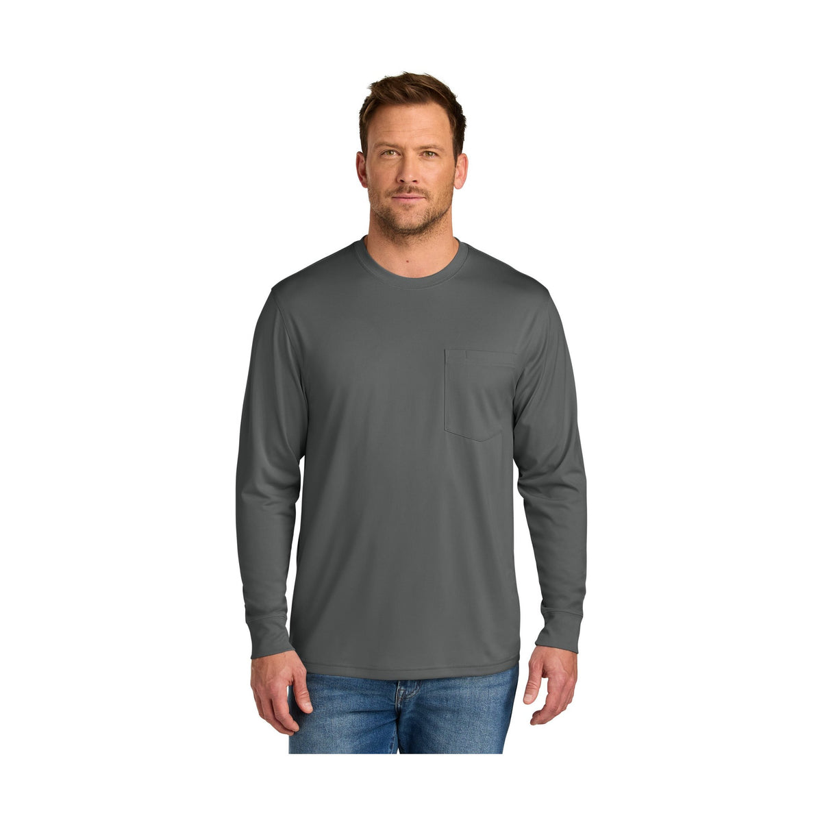 CornerStone Men's Workwear Pro Long Sleeve Pocket Tee CS440LSP