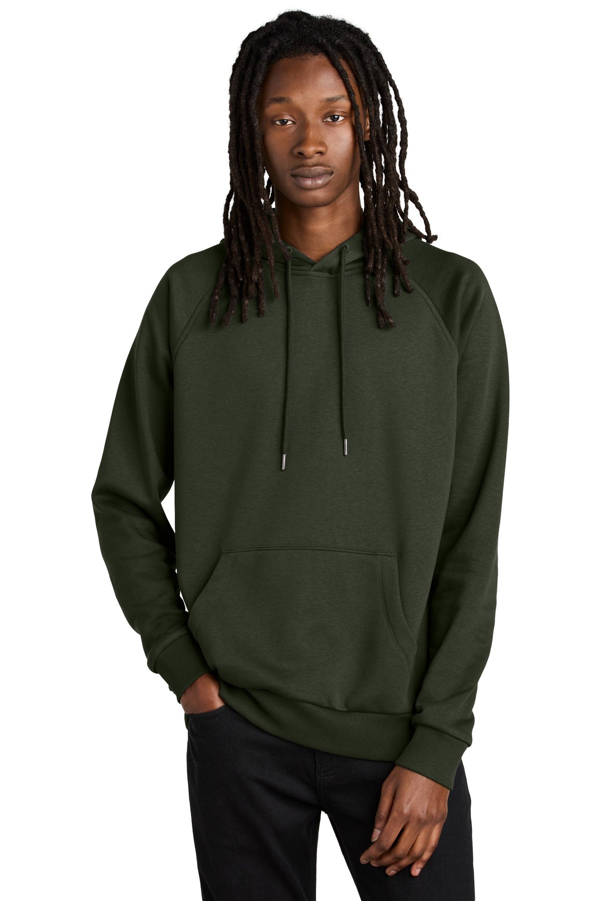 AllMade Men's Organic CVC Fleece Pullover Hoodie AL5000
