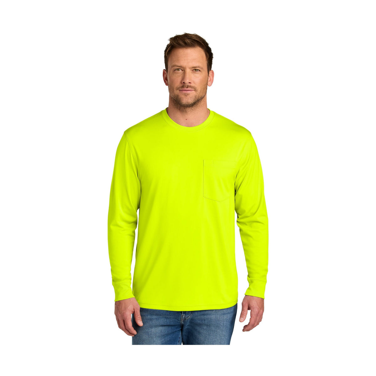 CornerStone Men's Workwear Pro Long Sleeve Pocket Tee CS440LSP
