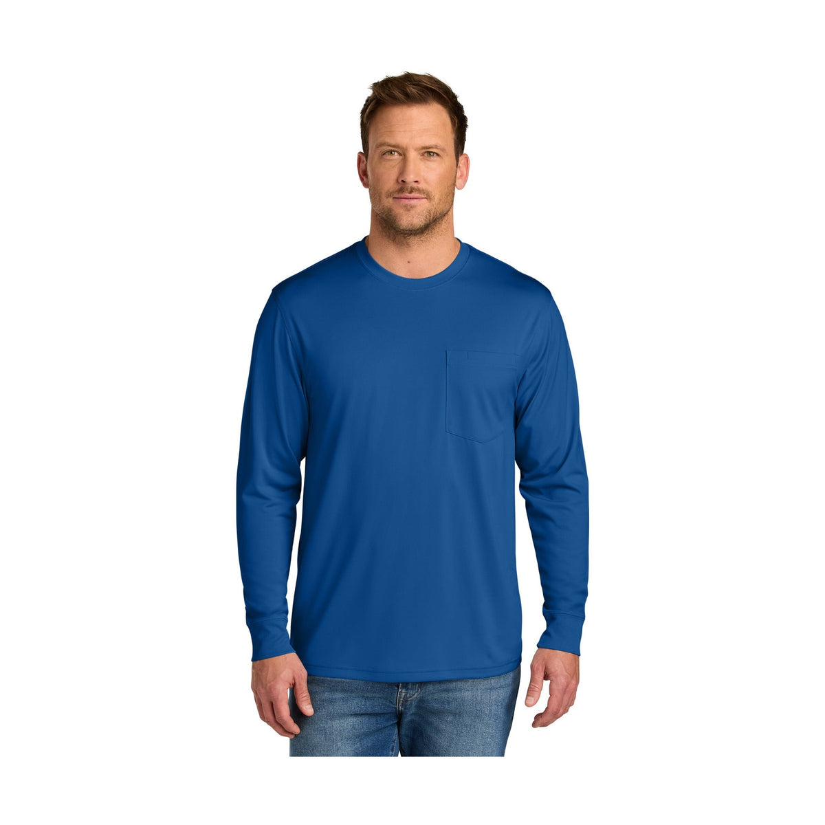 CornerStone Men's Workwear Pro Long Sleeve Pocket Tee CS440LSP