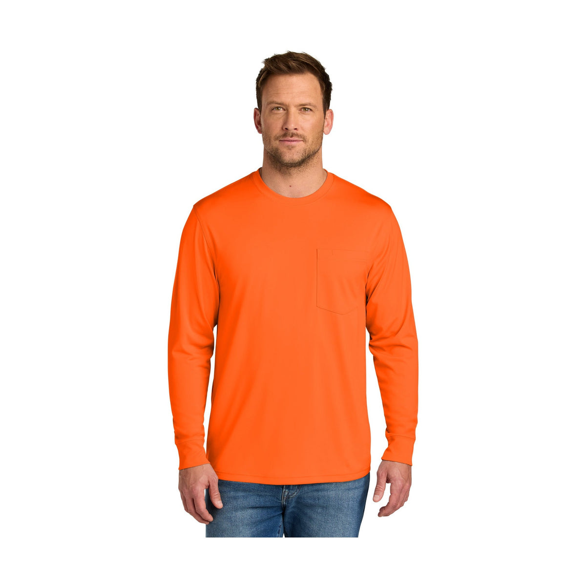 CornerStone Men's Workwear Pro Long Sleeve Pocket Tee CS440LSP