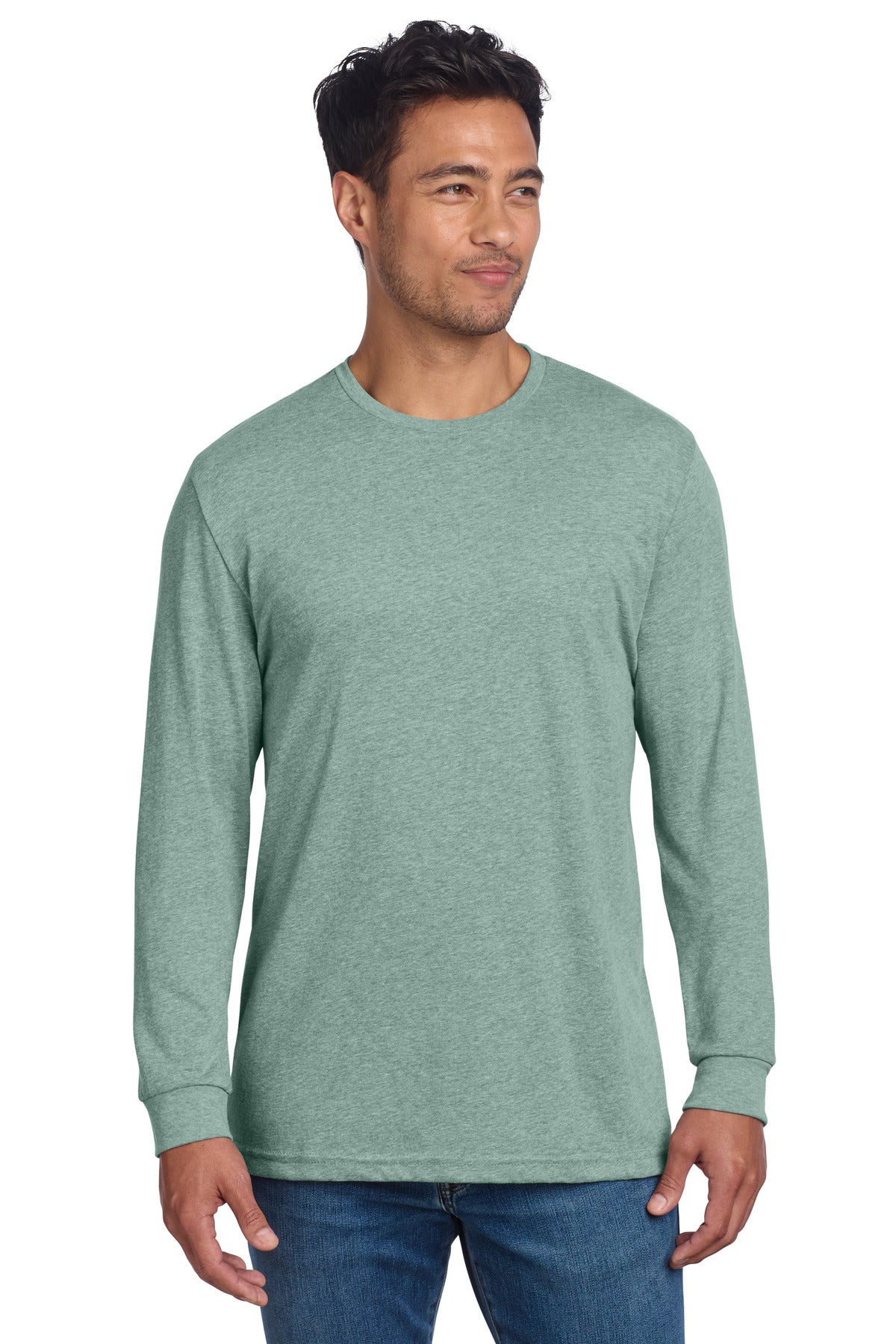 Next Level Apparel Men's CVC Long Sleeve Tee
