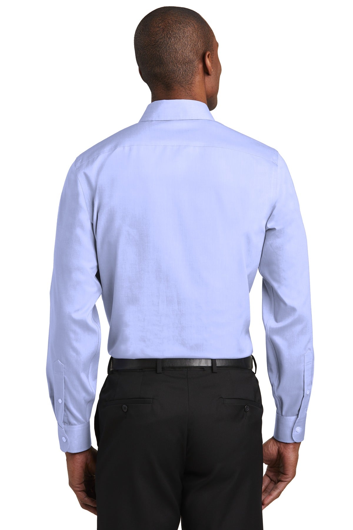 Red House Men's Slim Fit Pinpoint Oxford Non-Iron Shirt-2