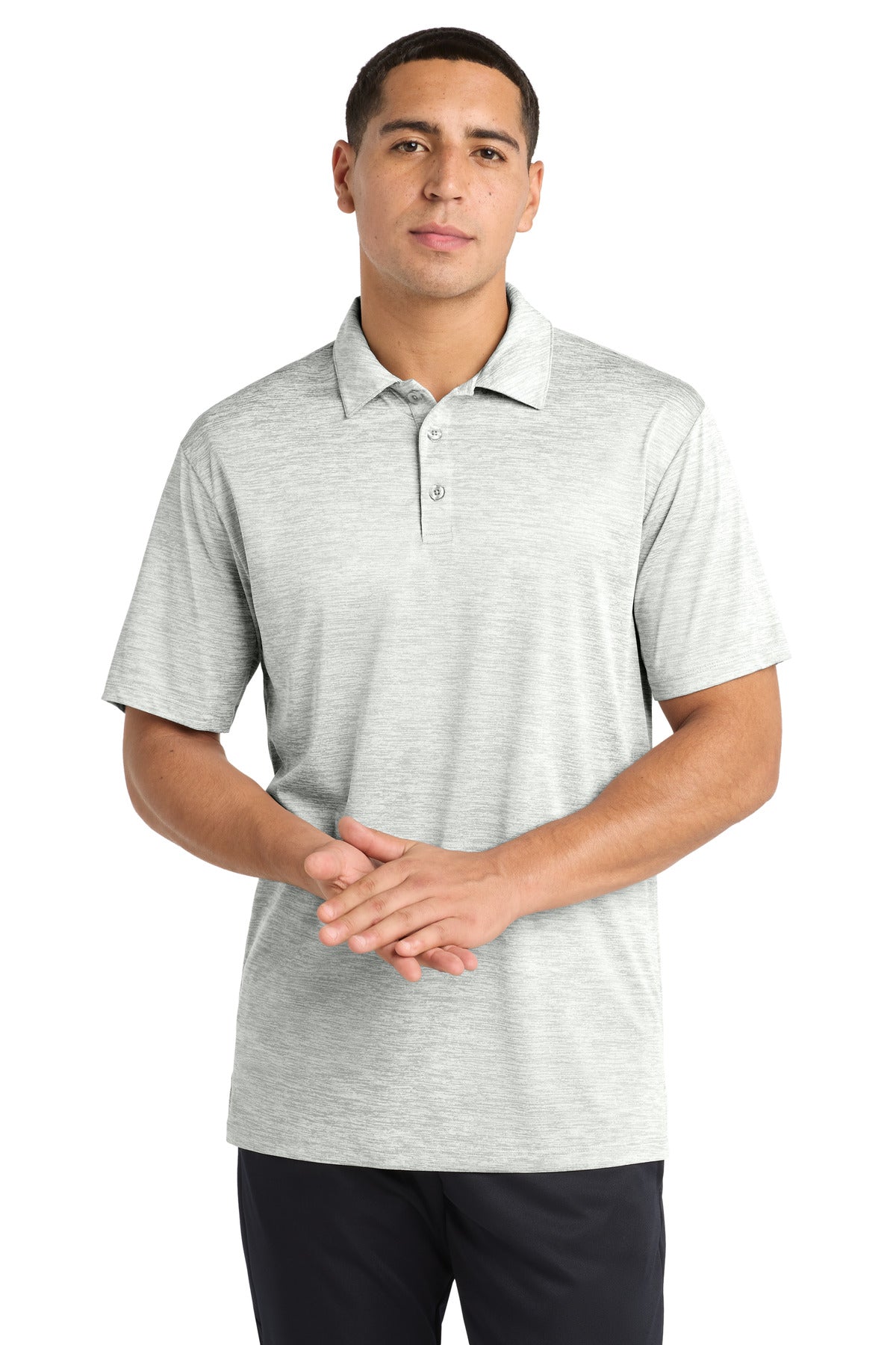 Sport-Tek Men's PosiCharge Electric Heather Polo
