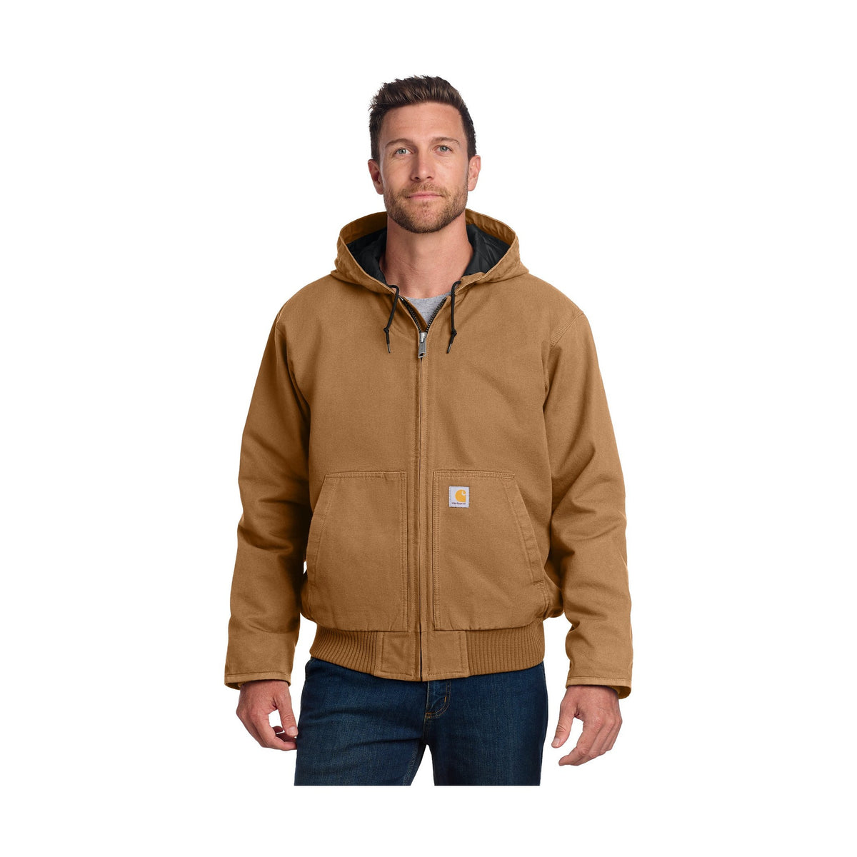 Carhartt Men's Washed Duck Active Jac