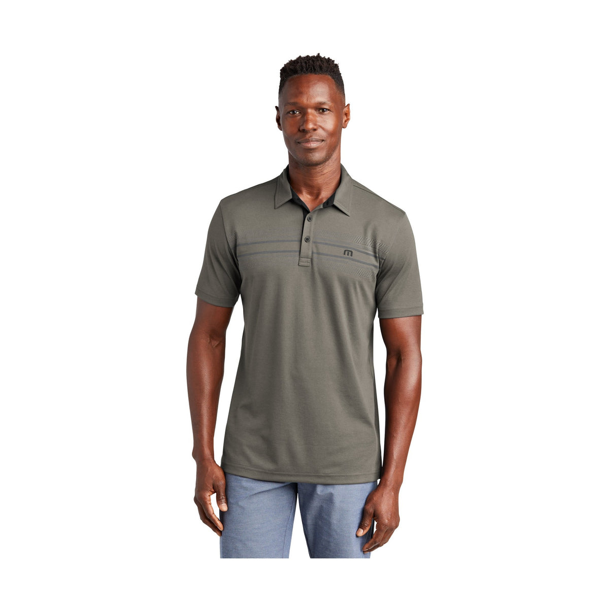 TravisMathew Men's Monterey Chest Stripe Polo TM1MW450