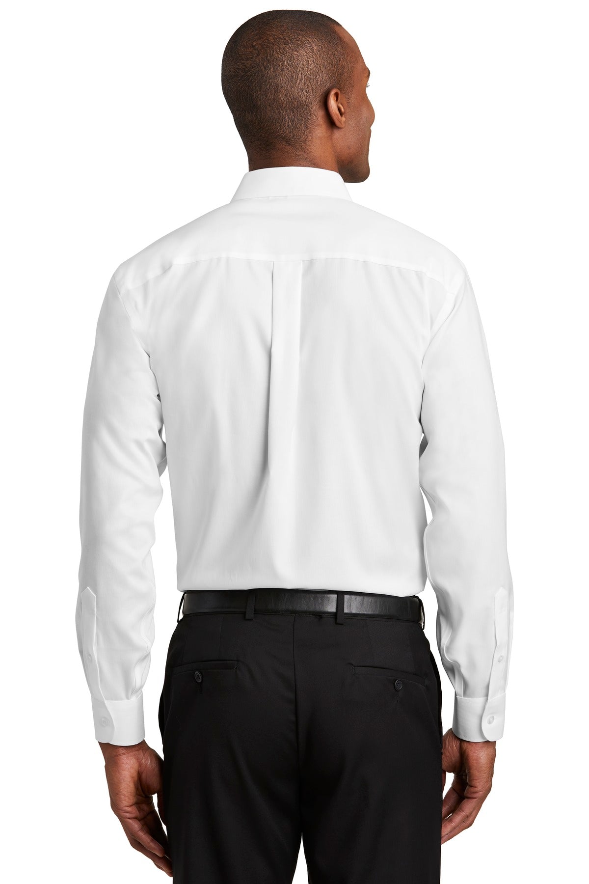 Red House Men's Tall Pinpoint Oxford Non-Iron Shirt-2