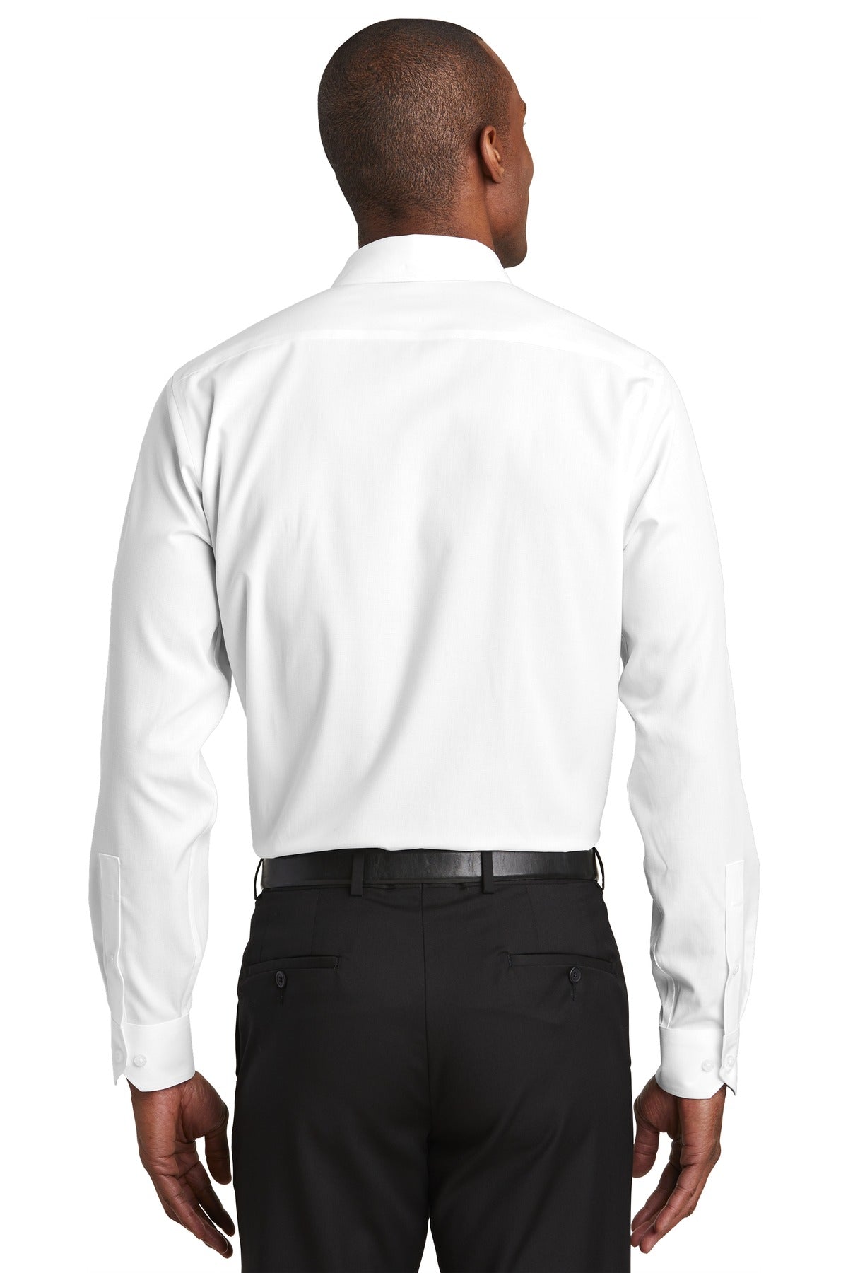 Red House Men's Slim Fit Nailhead Non-Iron Shirt-2